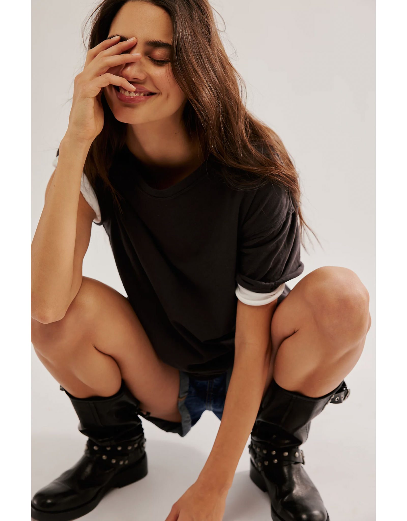 Free people Free People - Nina tee (Black)