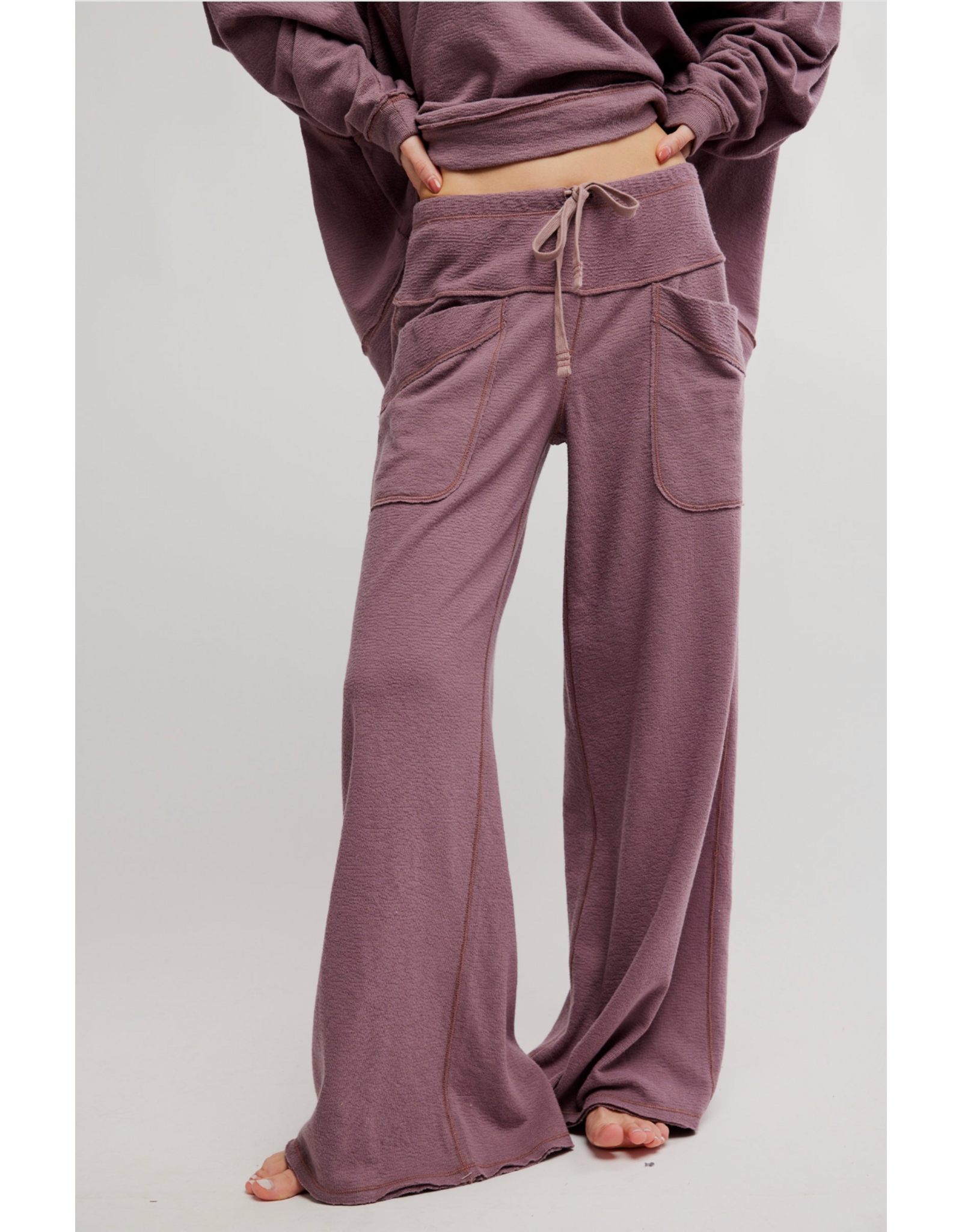 Free people Free People - Staycation Lounge Pants (Elderberry Tea)