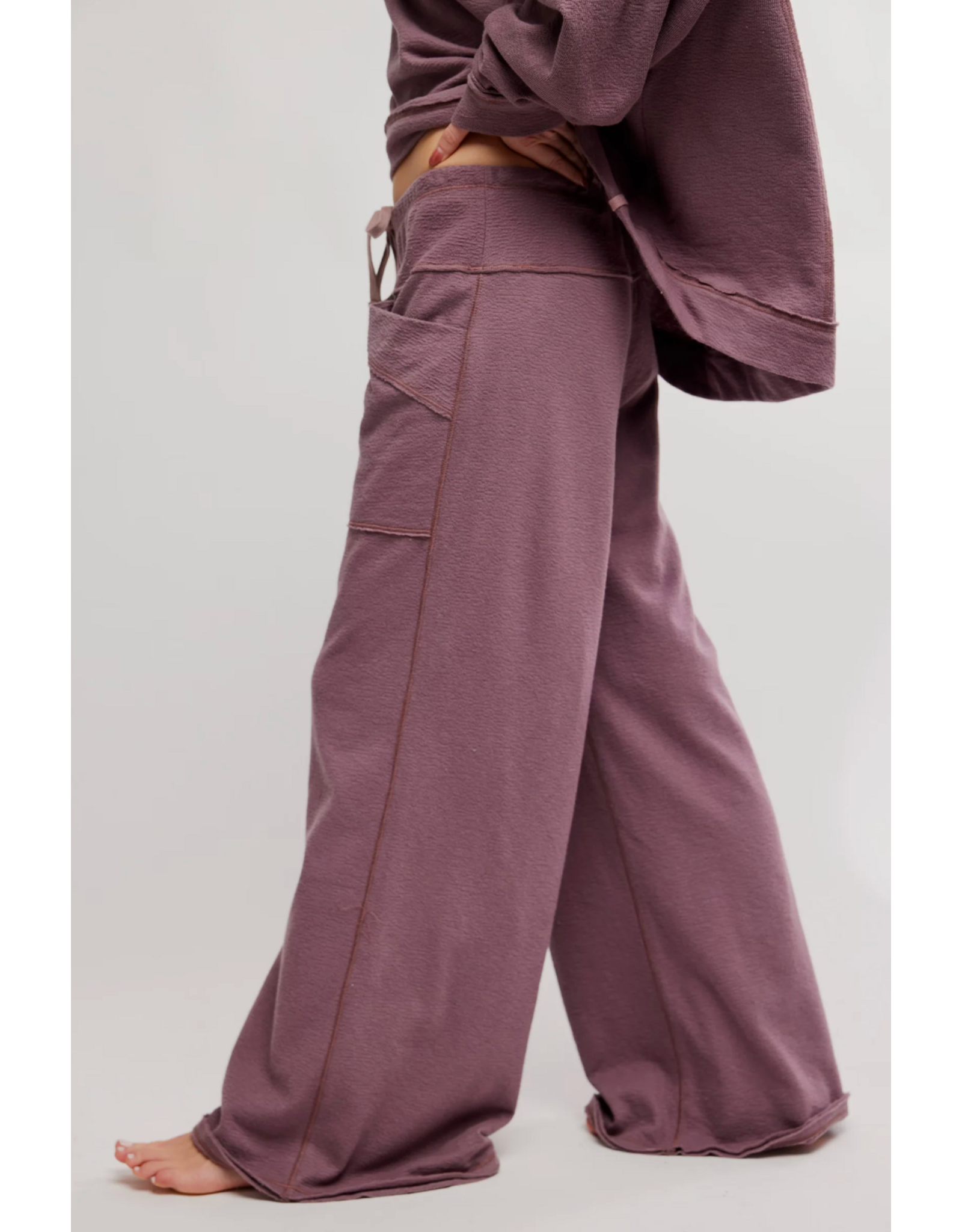 Free people Free People - Staycation Lounge Pants (Elderberry Tea)