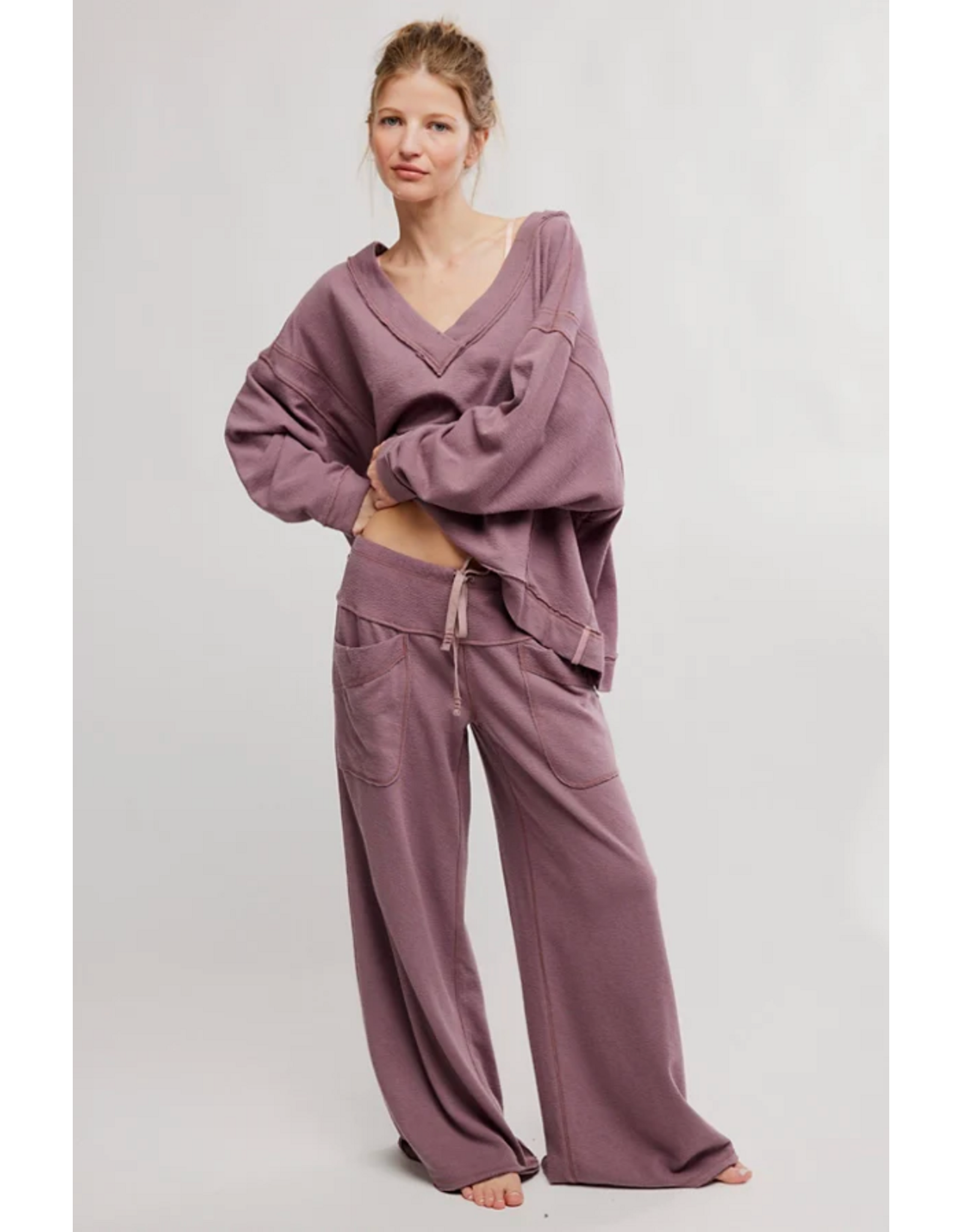 Free people Free People - Staycation Pullover (Elderberry Tea)