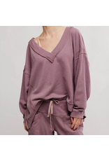 Free people Free People - Staycation Pullover (Elderberry Tea)