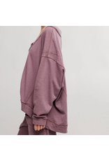Free people Free People - Staycation Pullover (Elderberry Tea)