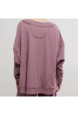 Free people Free People - Staycation Pullover (Elderberry Tea)