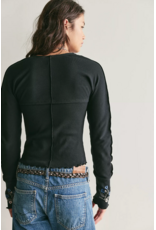 Free people Free People - Olivia Long-Sleeve Top (Black)