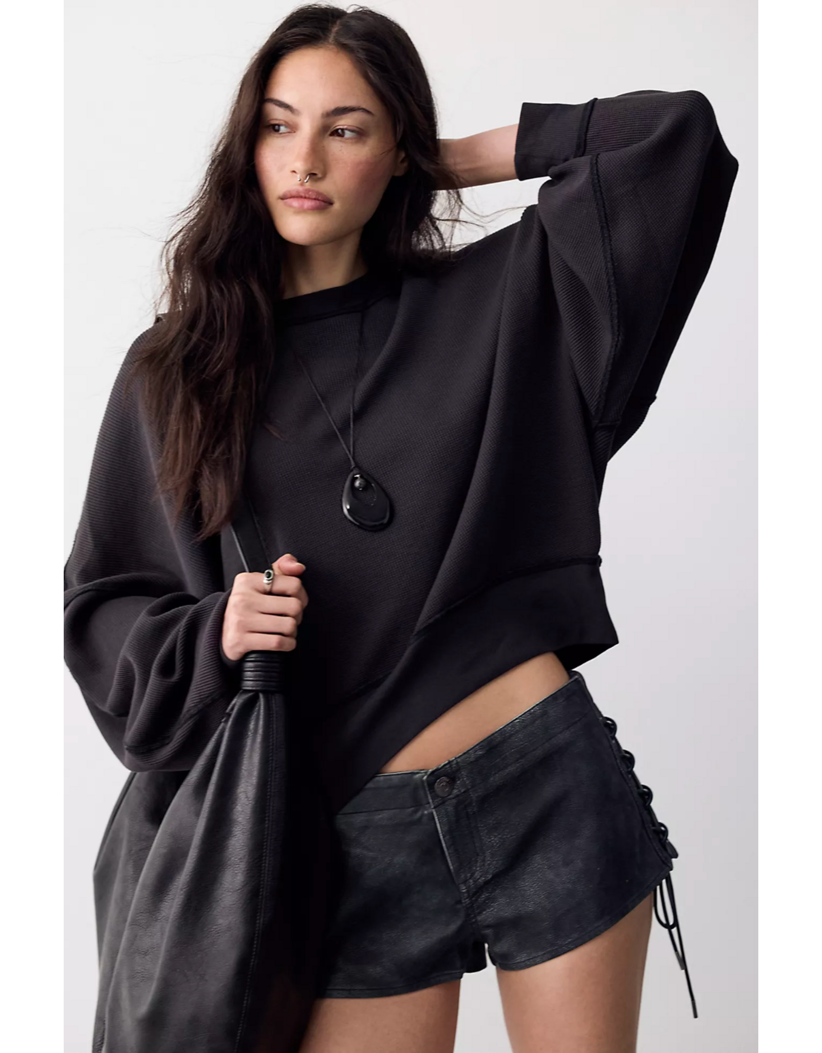 Free people Free People - Free People Skyline Thermal (Black)
