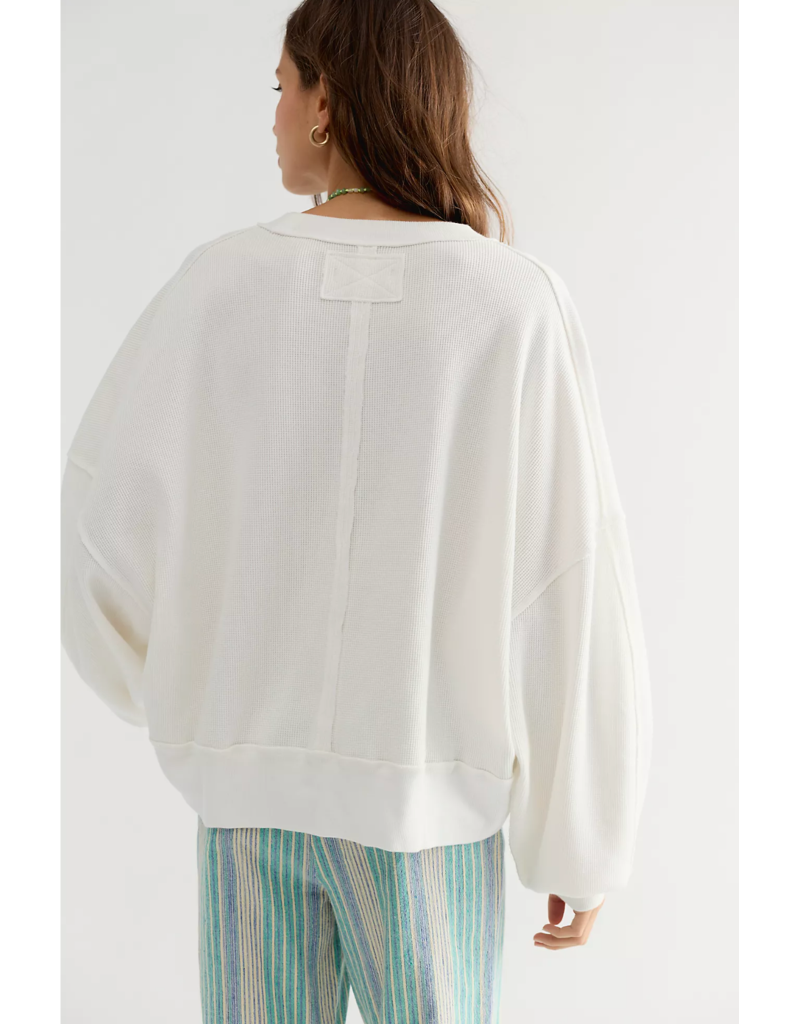 Free people Free People - Free People Skyline Thermal (Clean Ivory)