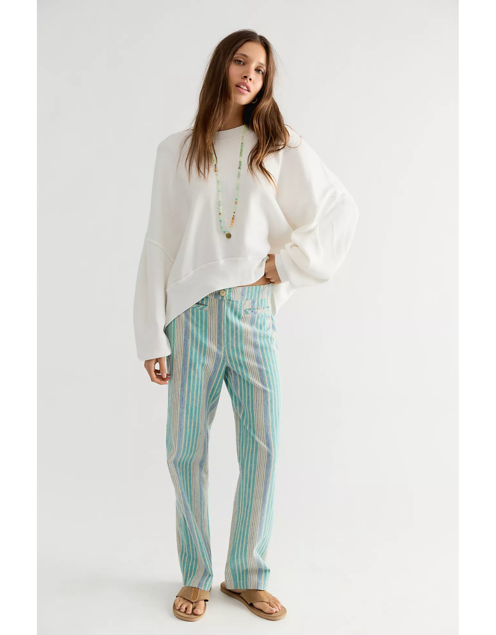 Free people Free People - Free People Skyline Thermal (Clean Ivory)