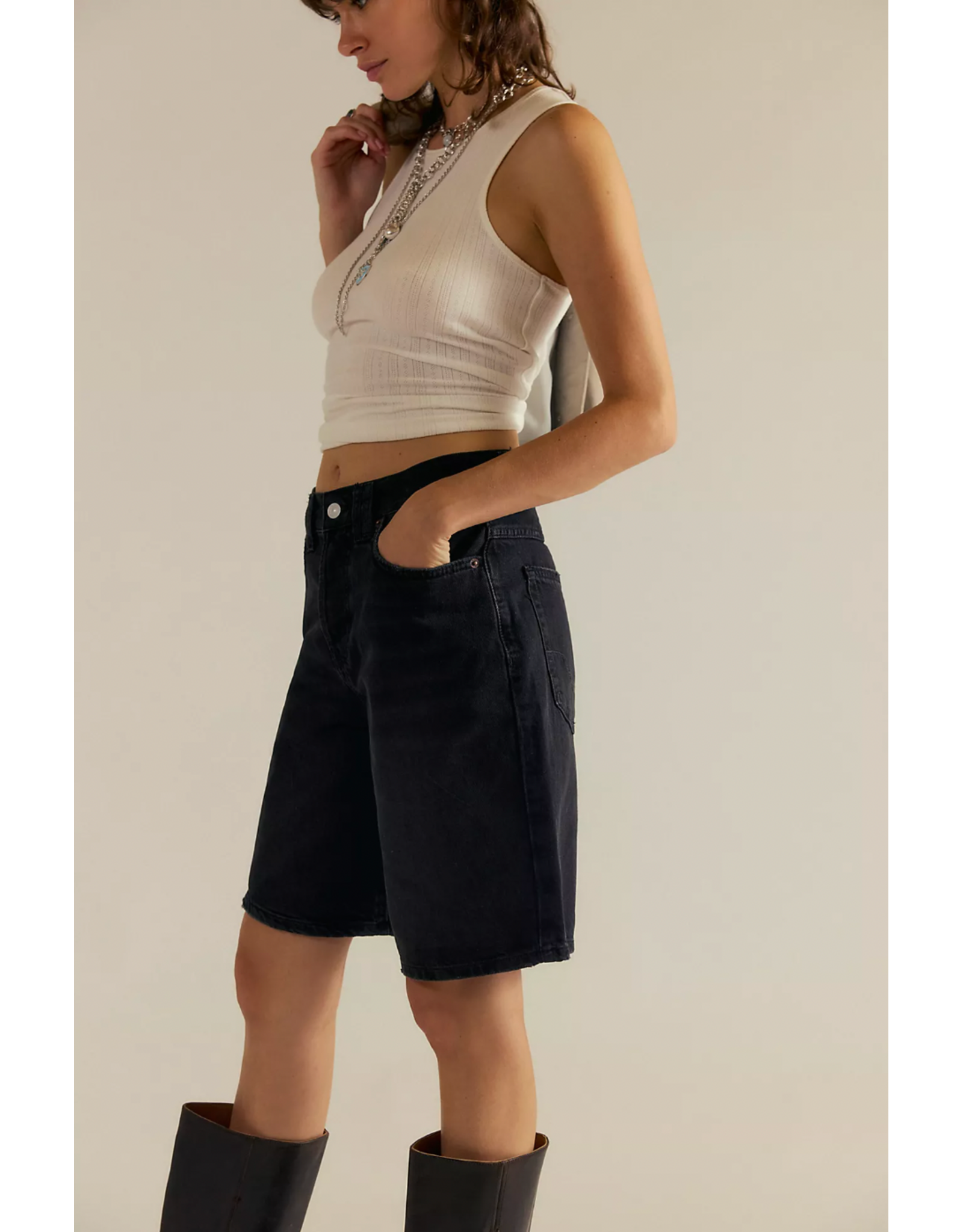 Free people Free People - We The Free Montana Shorts (Light's Out)