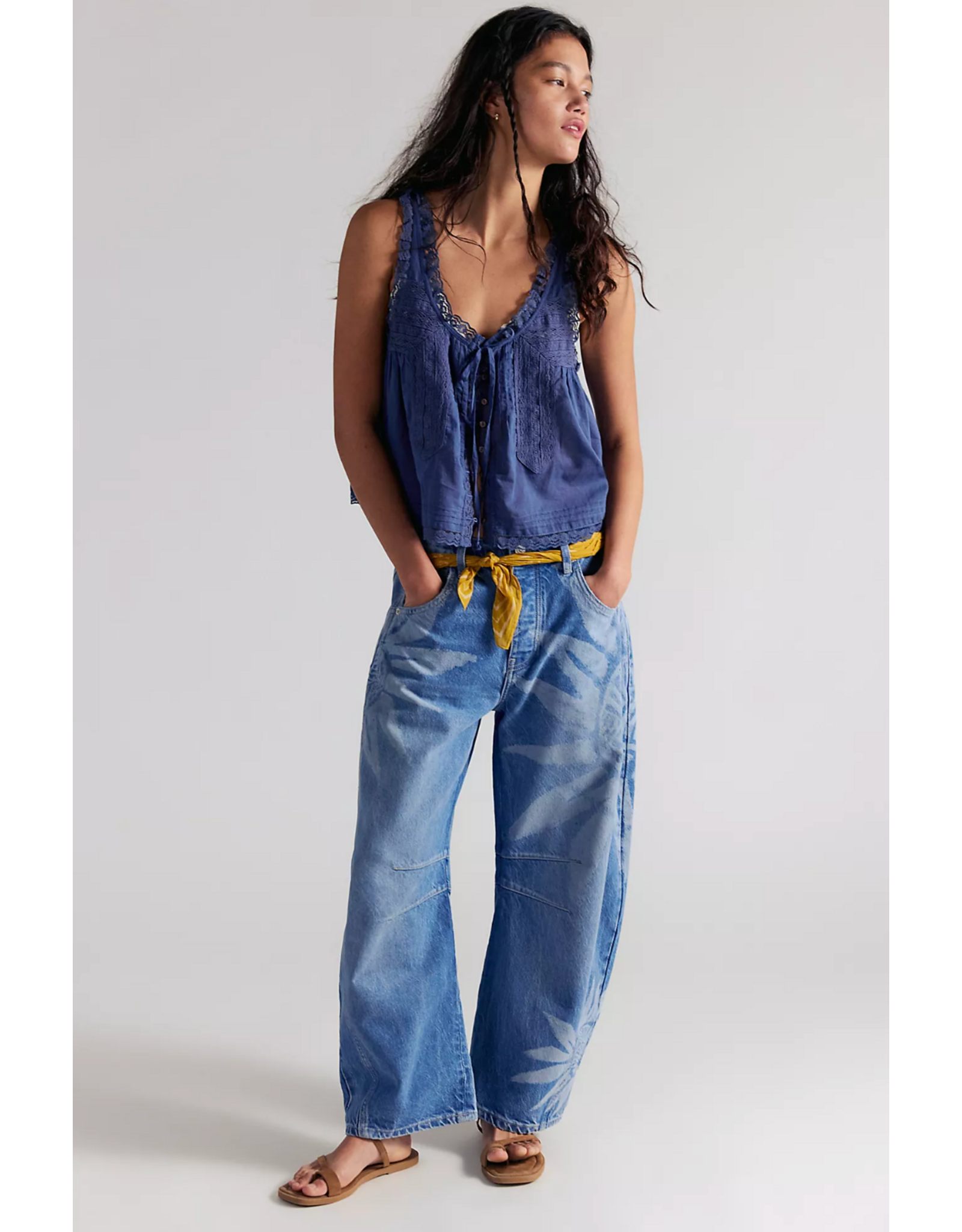 Free people Free People - Good Luck Printed Barrel (Sun Fade)