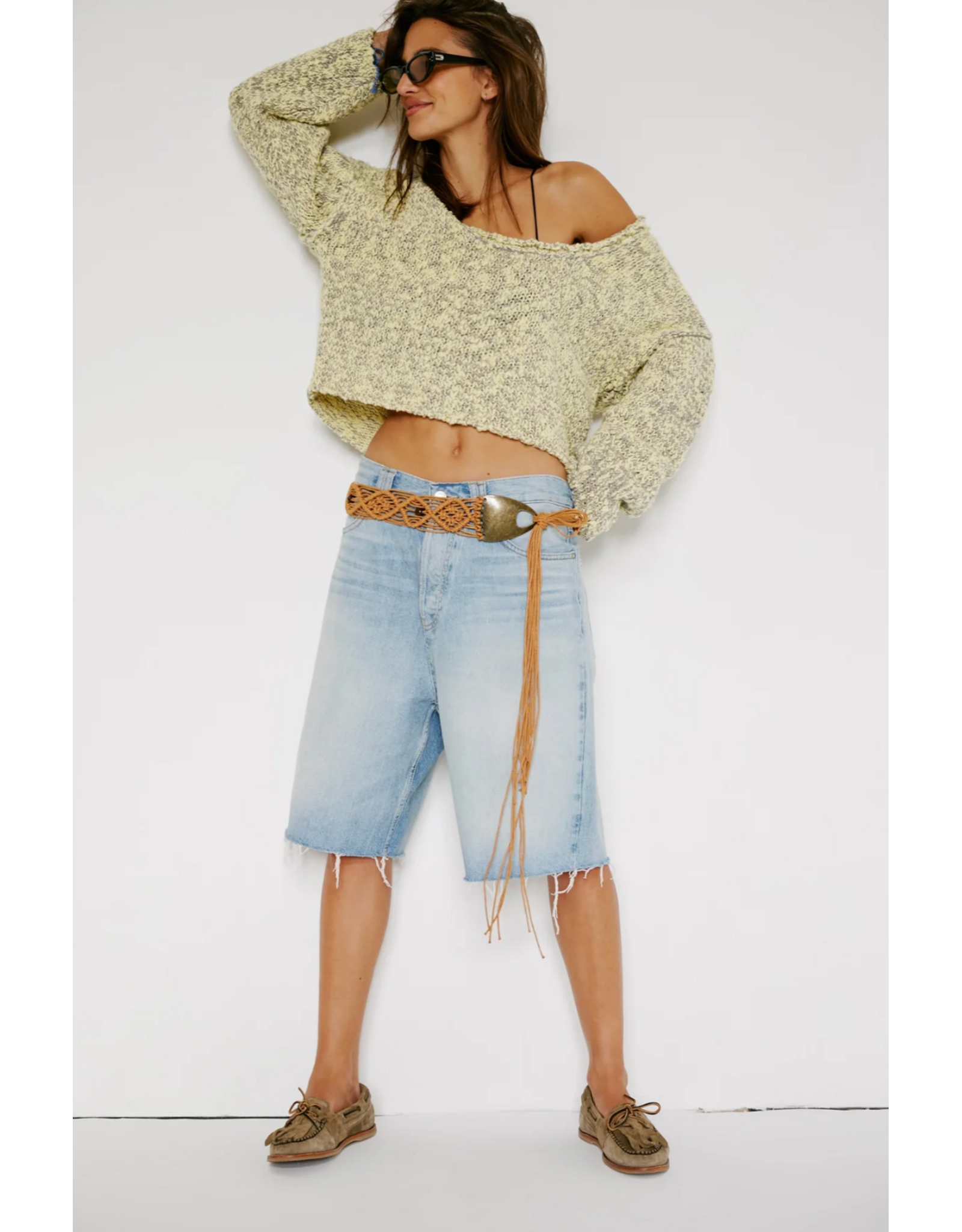 Free people Free People - We The Free Montana Shorts - Raw Hem (Cowgirl Blues)