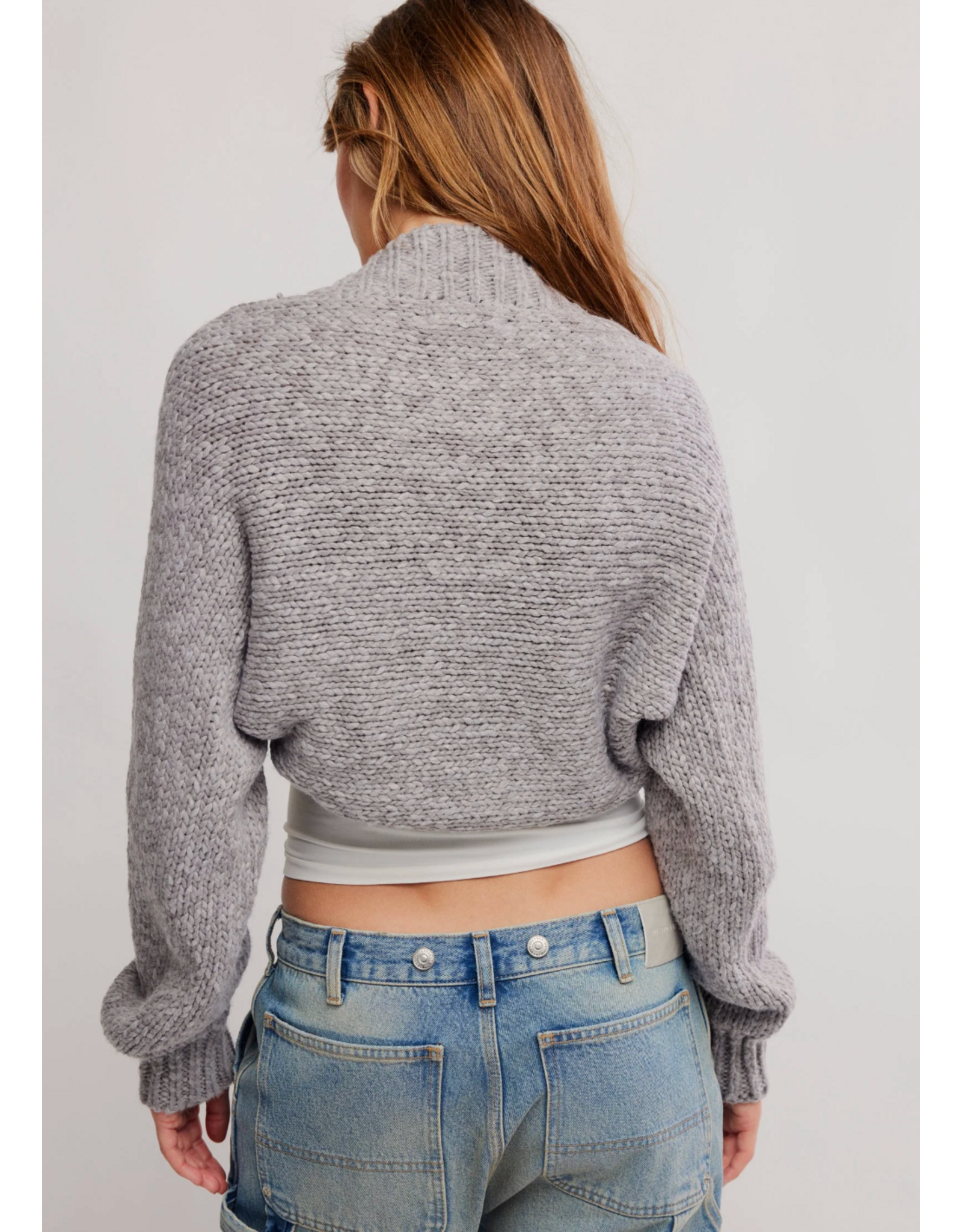 Free people Free People - Opal Shrug (Grey Flannel)