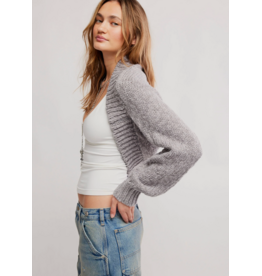 Free people Free People - Opal Shrug (Grey Flannel)