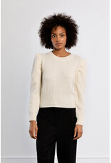 Molly Bracken Molly Bracken - Balloon Sleeve Sweater (Ecru)