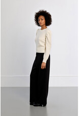 Molly Bracken Molly Bracken - Balloon Sleeve Sweater (Ecru)