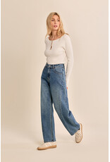 Molly Bracken Molly Bracken - Barrel Leg Jean (Brut)