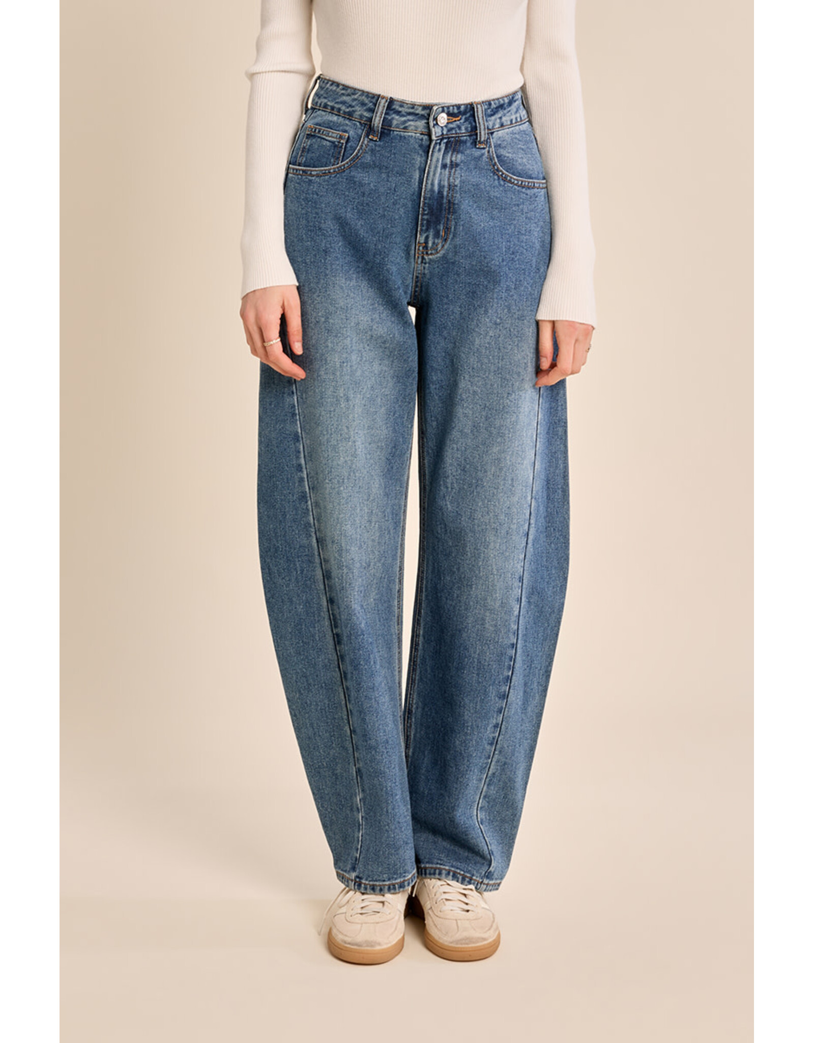 Molly Bracken Molly Bracken - Barrel Leg Jean (Brut)