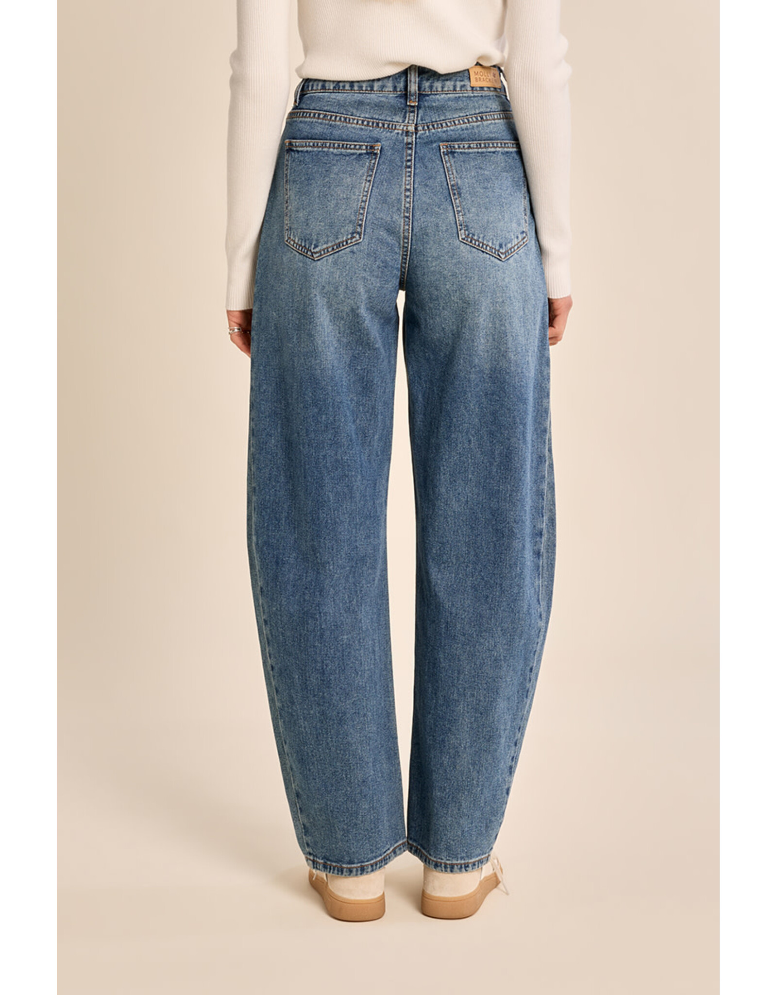Molly Bracken Molly Bracken - Barrel Leg Jean (Brut)