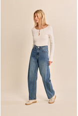 Molly Bracken Molly Bracken - Barrel Leg Jean (Brut)