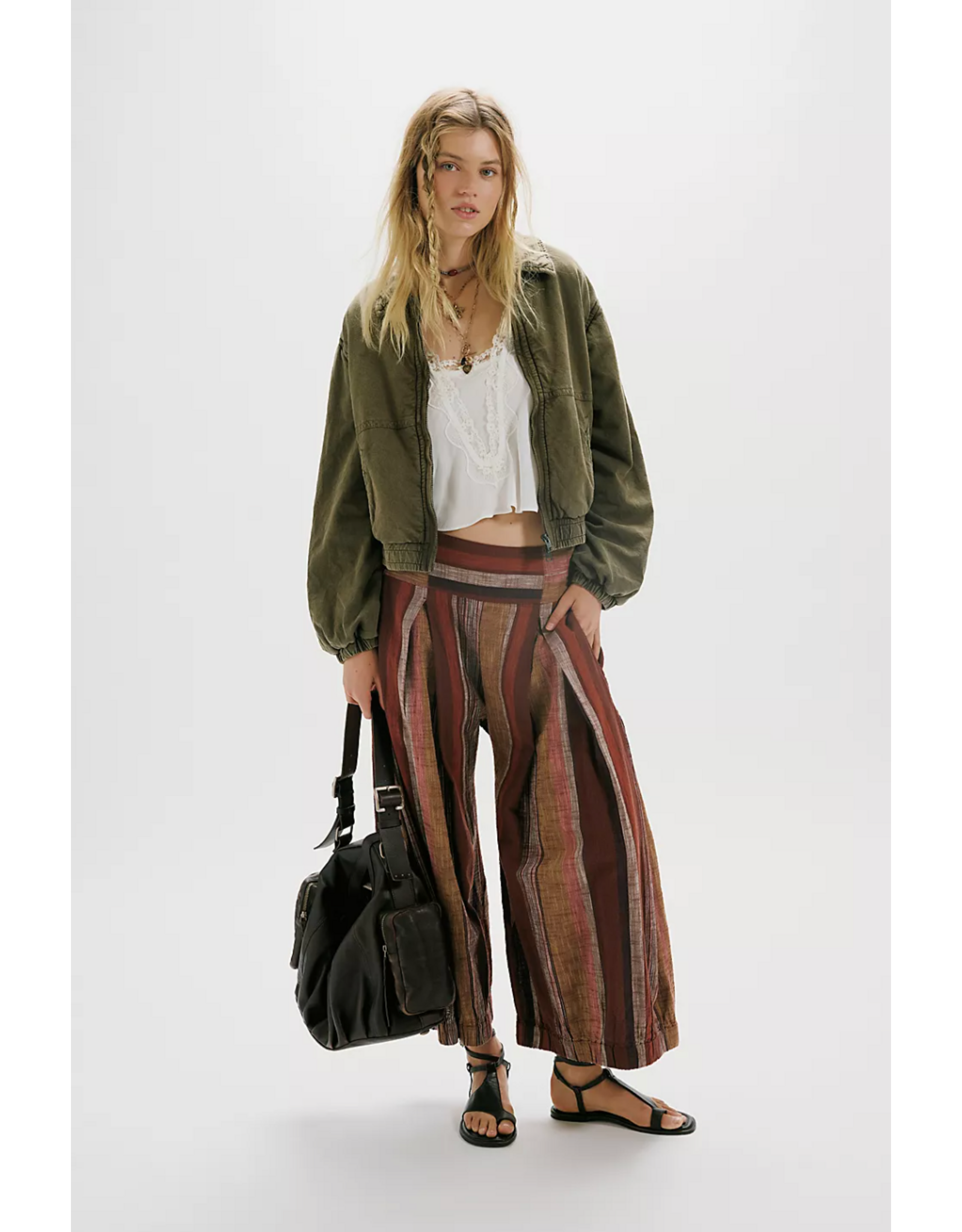 Free people Free People - We The Free Washed Birdie Jacket (Olive Green)