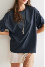 Free people Free People - We The Free Perfect Oversized Tee (Black)
