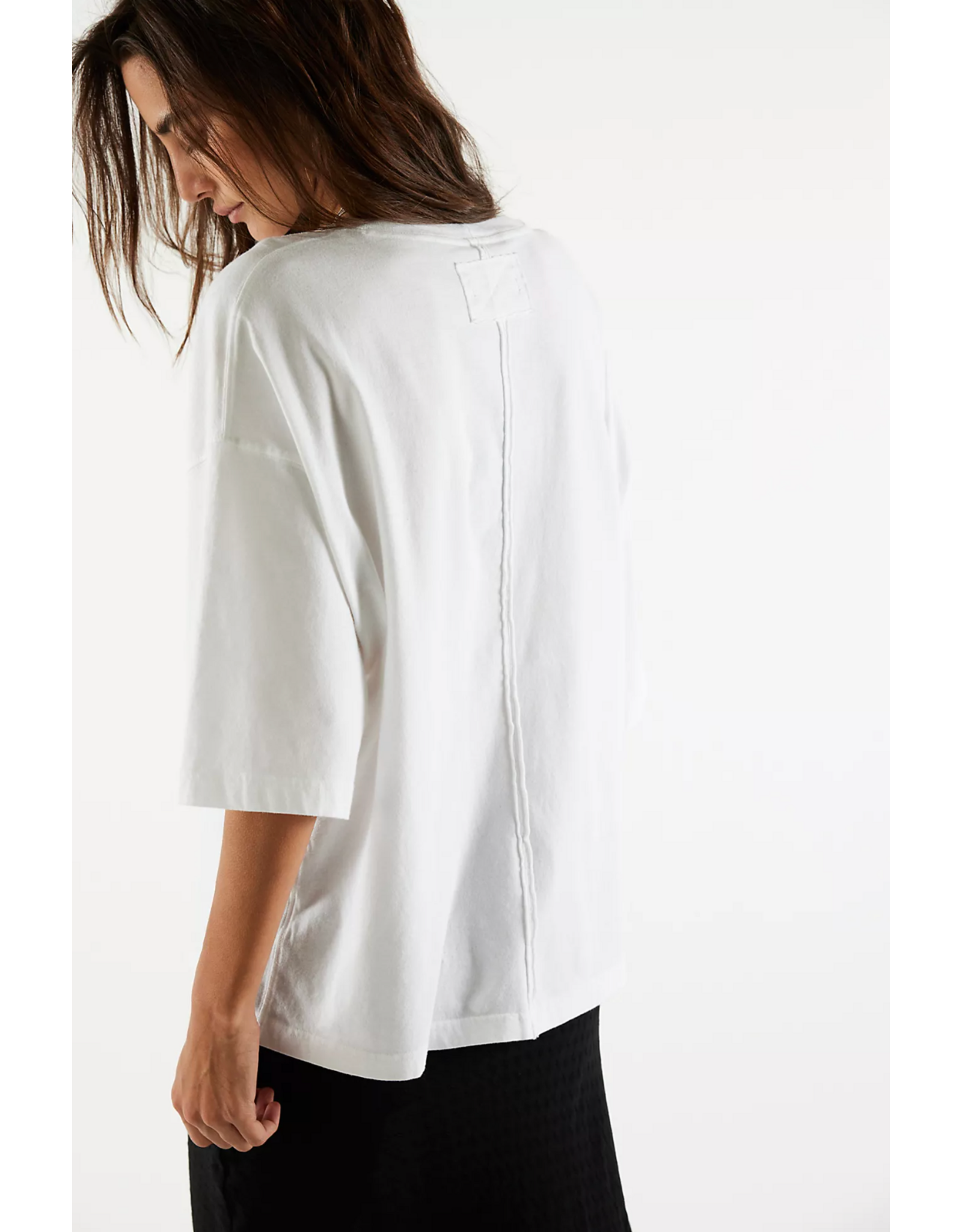 Free people Free People - We The Free Perfect Oversized Tee (White)
