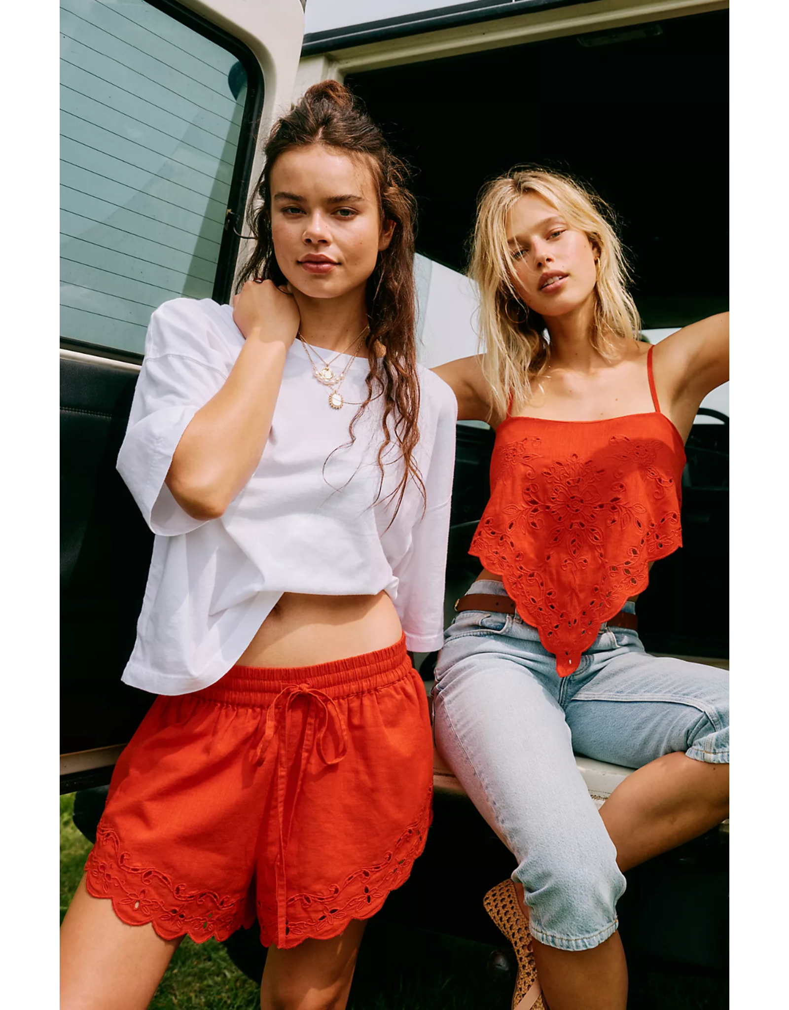 Free people Free People - We The Free Perfect Oversized Tee (White)