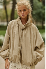Free people Free People - Chelsea Funnel-Neck Jacket (Oatmeal)