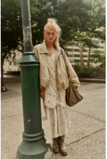 Free people Free People - Chelsea Funnel-Neck Jacket (Oatmeal)