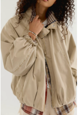 Free people Free People - Chelsea Funnel-Neck Jacket (Oatmeal)
