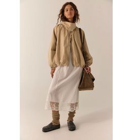 Free people Free People - Chelsea Funnel-Neck Jacket (Oatmeal)