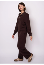 RD Style RD Style - Seanni Soft Knit Long Sleeve Half Zip (Brown)