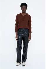 Wild Pony Wild Pony - Jumper with Mini Ruffles (Brown)