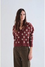 Compania Fantastica Compania Fantastica - Santini Jacquard Cardigan