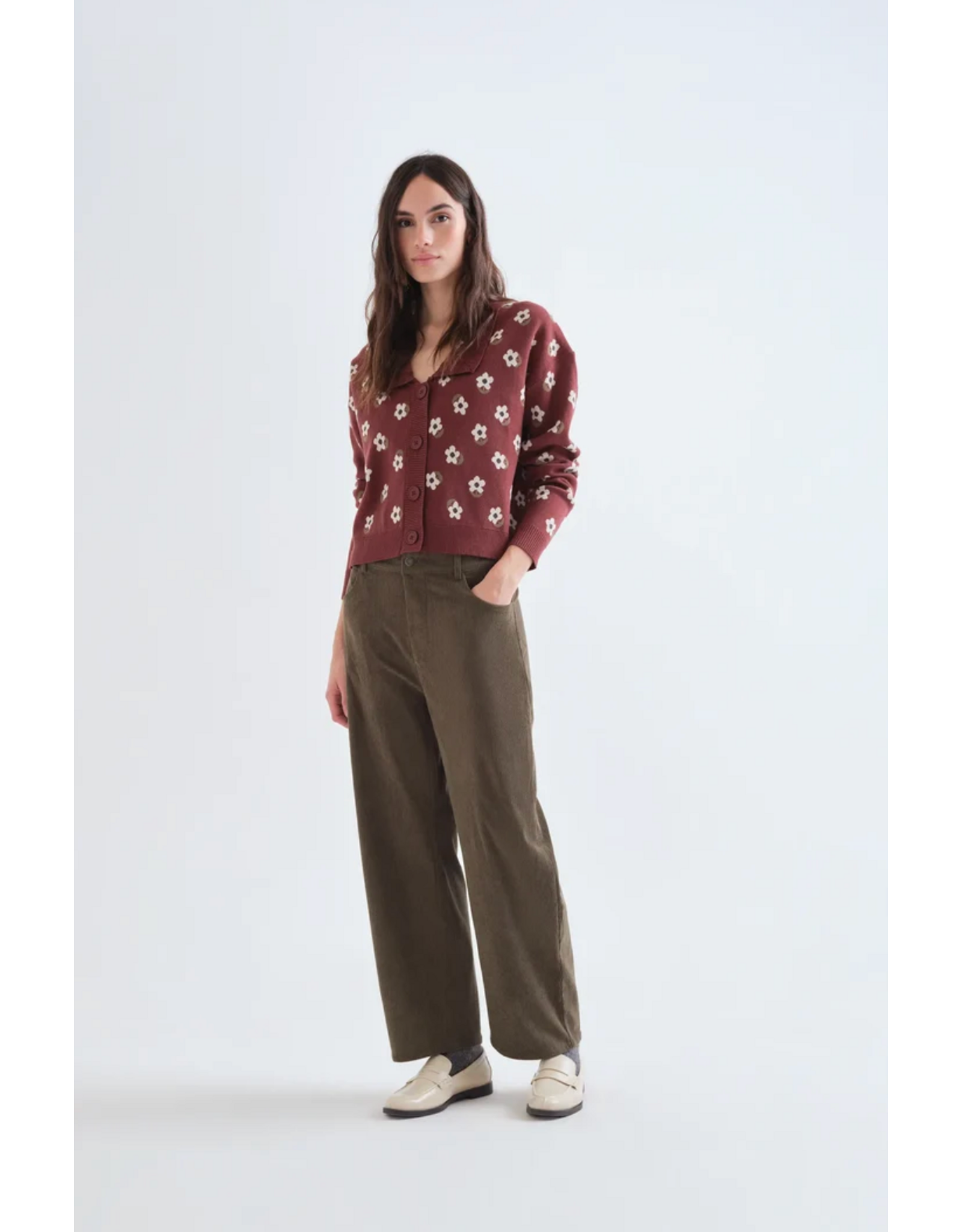 Compania Fantastica Compania Fantastica - Santini Jacquard Cardigan