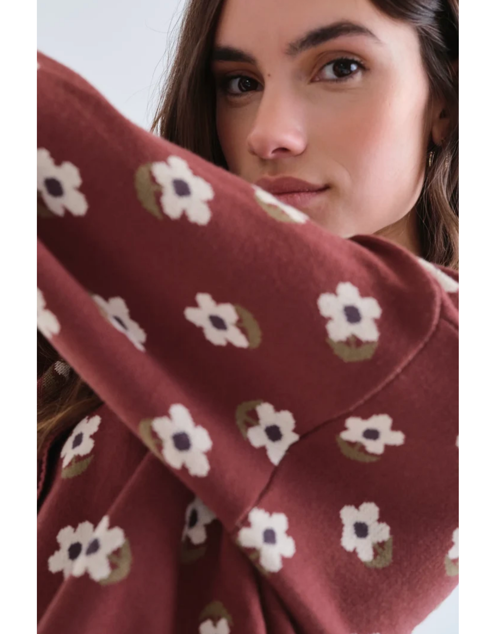 Compania Fantastica Compania Fantastica - Santini Jacquard Cardigan