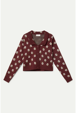 Compania Fantastica Compania Fantastica - Santini Jacquard Cardigan