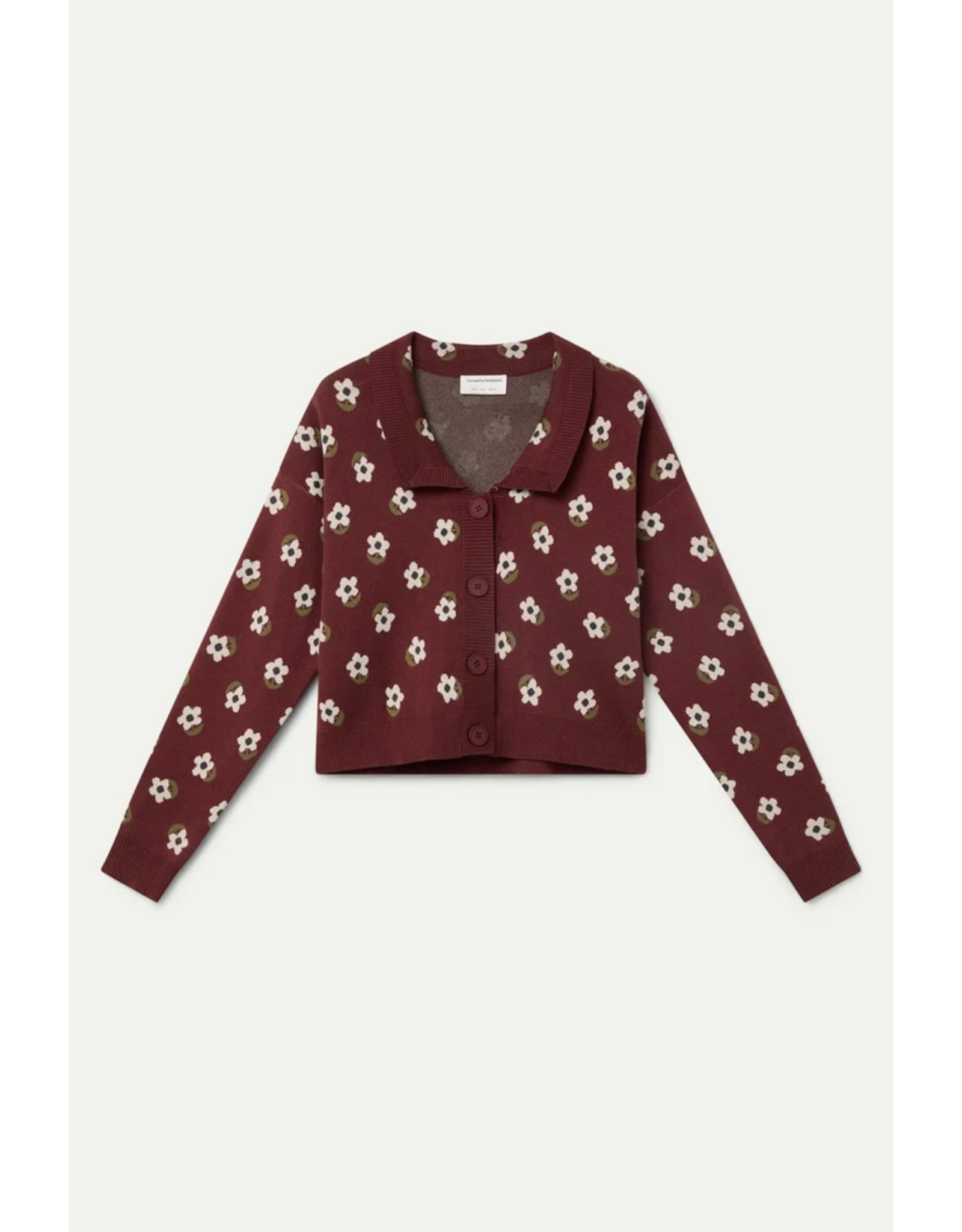 Compania Fantastica Compania Fantastica - Santini Jacquard Cardigan