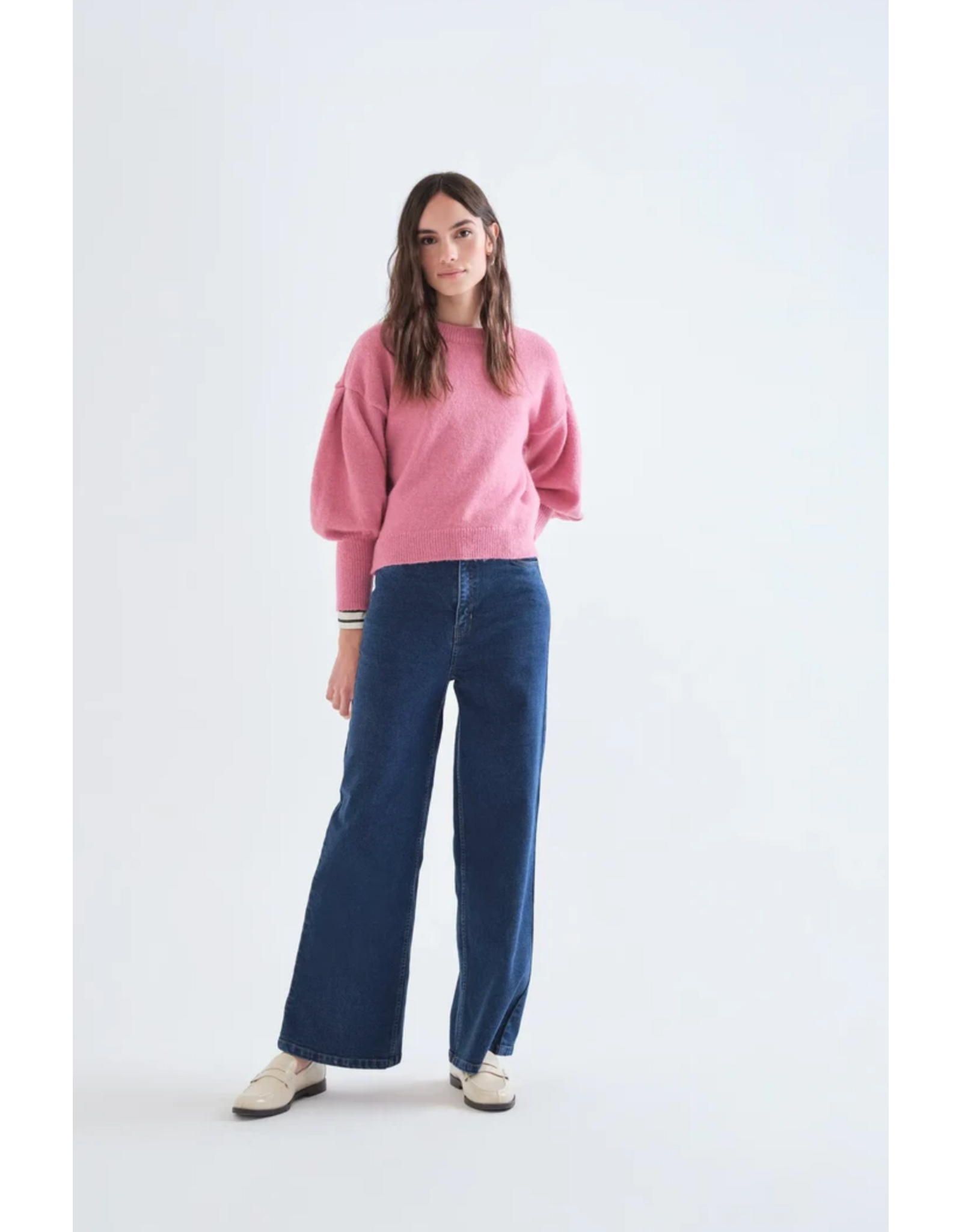 Compania Fantastica Compania Fantastica - Fancy Sleeve Jumper (Pink)