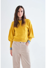 Compania Fantastica Compania Fantastica - Fancy Sleeve Jumper (Yellow)