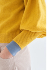 Compania Fantastica Compania Fantastica - Fancy Sleeve Jumper (Yellow)