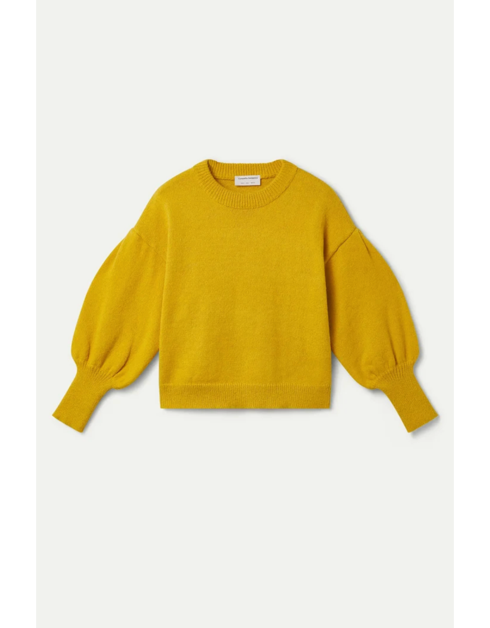 Compania Fantastica Compania Fantastica - Fancy Sleeve Jumper (Yellow)