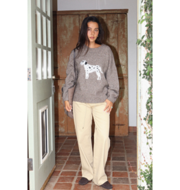 Bailey Rose Dalmation Sweater (Mocha)