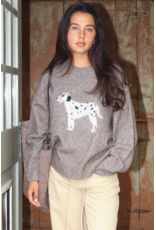 Bailey Rose Dalmation Sweater (Mocha)