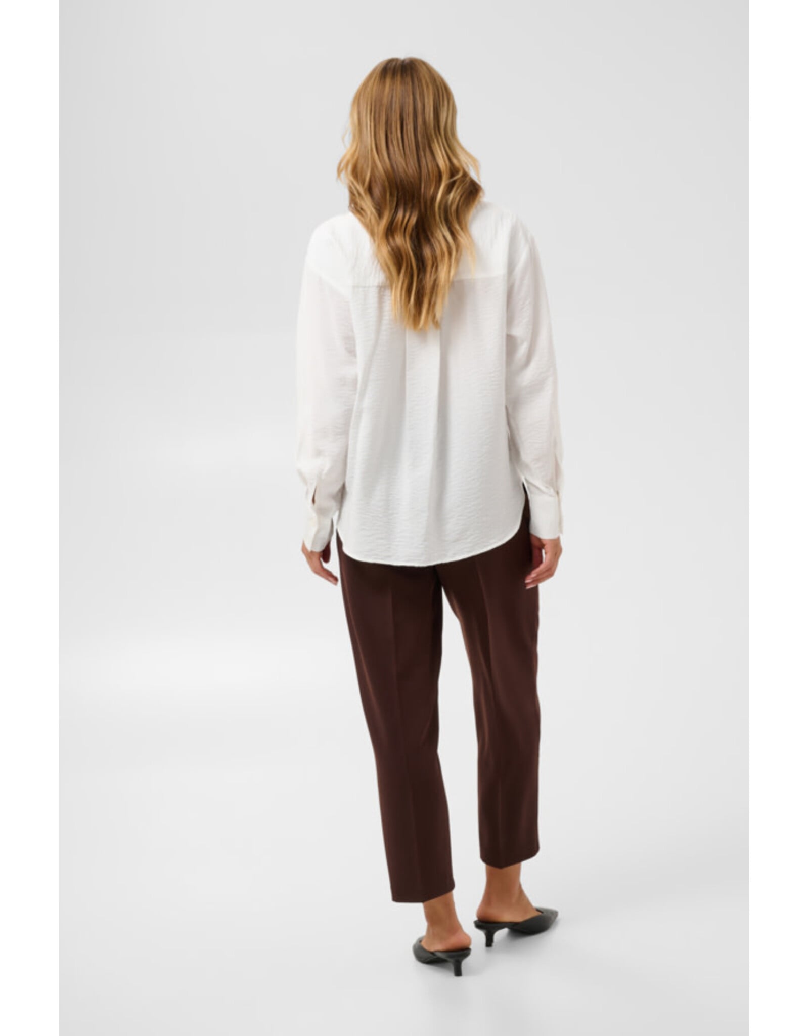 Kaffe Kaffe - Gilda Blouse (Chalk)