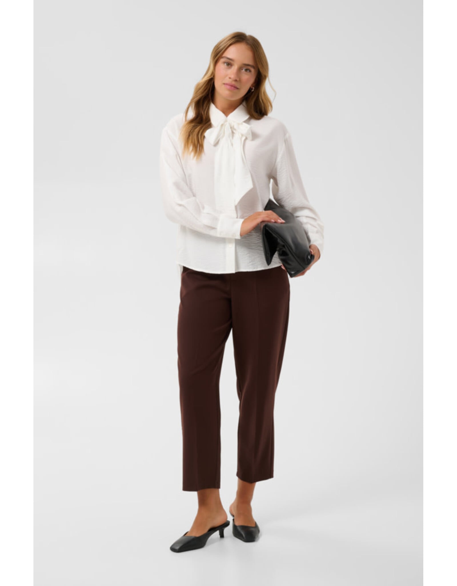 Kaffe Kaffe - Gilda Blouse (Chalk)