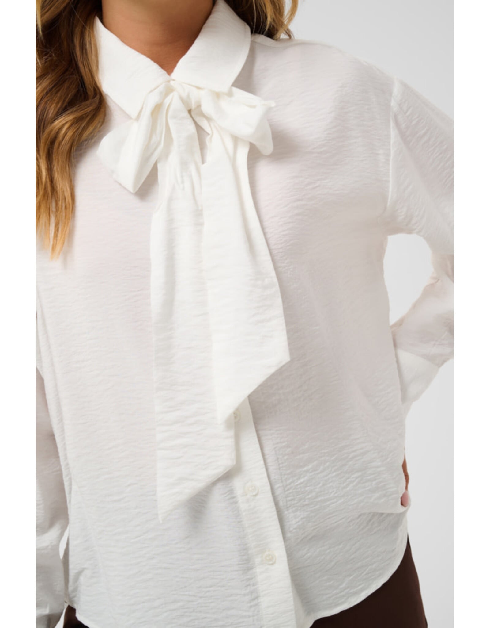 Kaffe Kaffe - Gilda Blouse (Chalk)