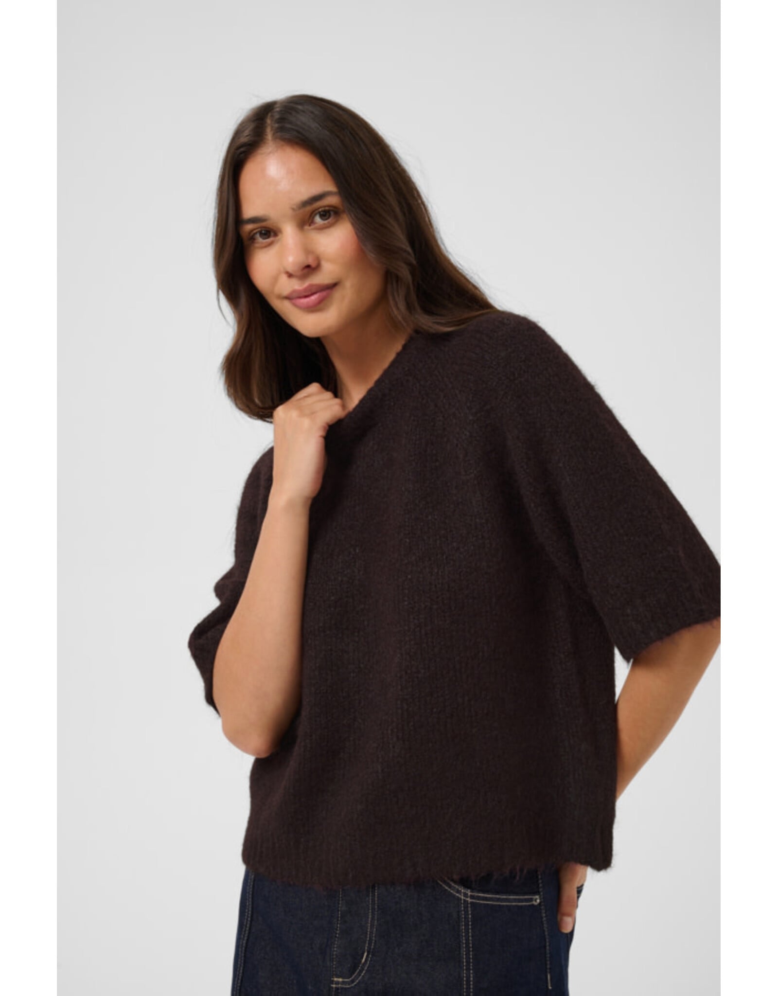 Kaffe Kaffe - Emilie Pullover (Fudge Melange)