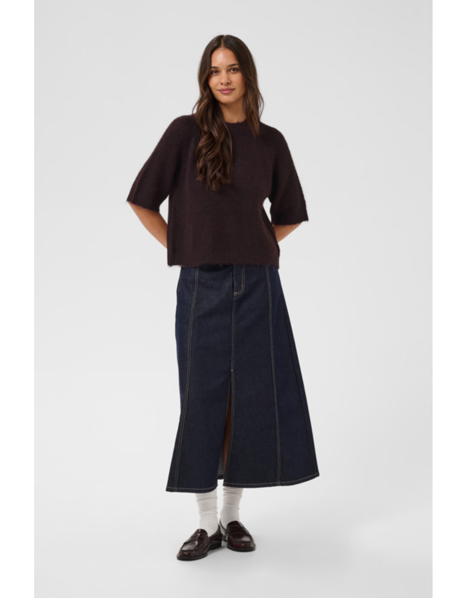 Kaffe Kaffe - Emilie Pullover (Fudge Melange)