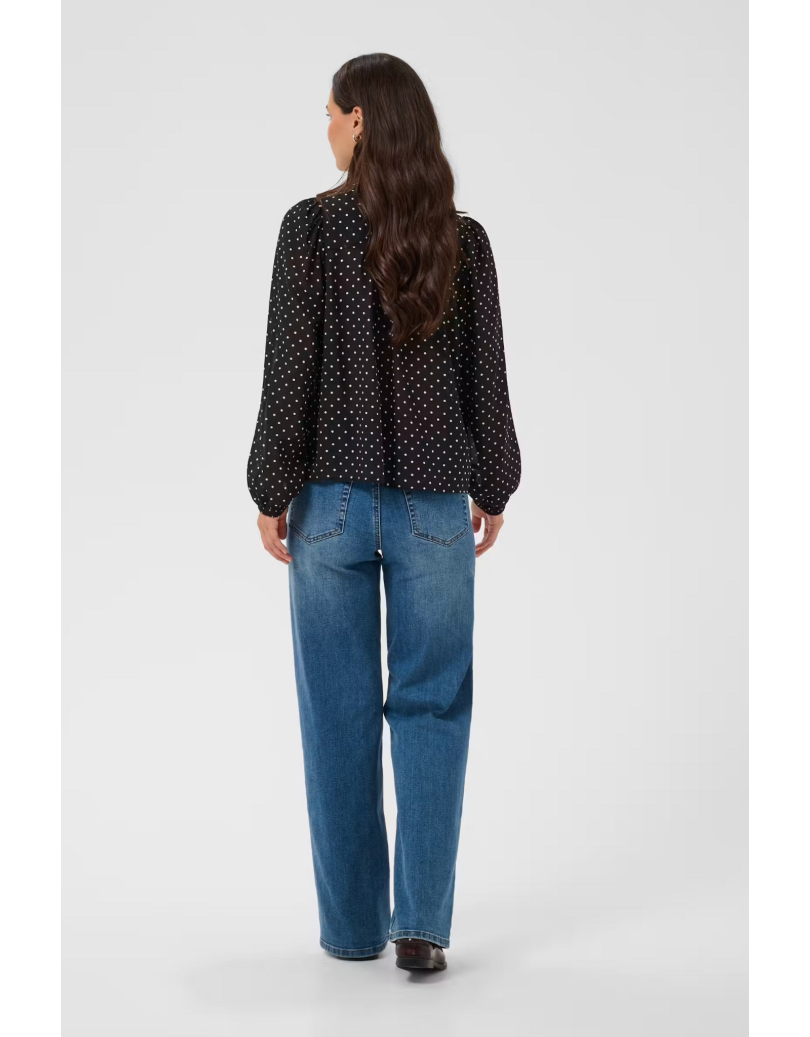 Kaffe Kaffe - Mindy Blouse (Black / White)