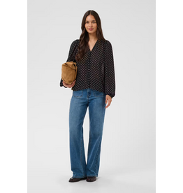 Kaffe Kaffe - Mindy Blouse (Black / White)